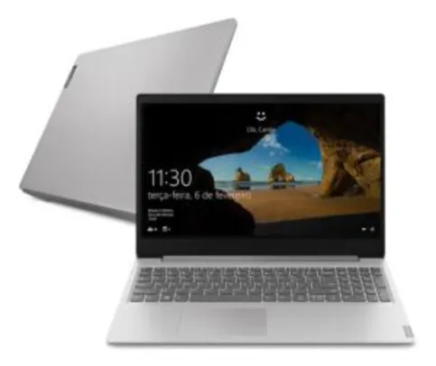 Notebook Lenovo Core i5-1035G1 20GB (4GB RAM + 16GB Optane) 1TB Tela 15.6” Windows 10 Ideapad S145 | R$3103