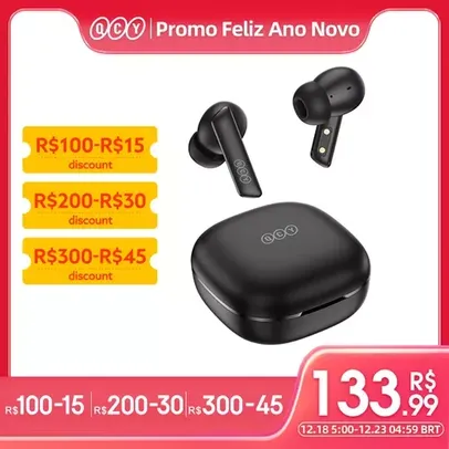 [GPAY + MOEDAS] Fone sem fio QCY HT05 ANC