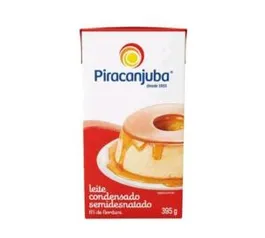 [APP+CLIENTE OURO+LEVE 6 PAGUE 4]Leite Condensado Semidesnatado Piracanjuba 395g | R$2,66