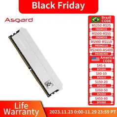 MEMORIA RAM ASGARD T3 16GB (8X2) 3200MHZ                                                                                     