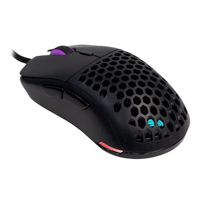 Mouse Gamer Pichau Hive S, RGB, 16000DPI, 6 Botoes.  PGM-HVSRGB-BLK