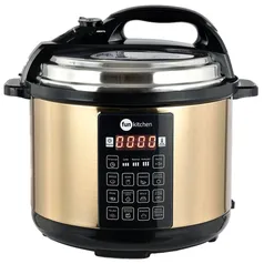 Panela de Pressão Elétrica Multifuncional 5L - Cobre - Fun Kitchen 220V