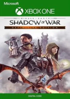 Middle Earth - Shadow of war definitive edition (XBOX ONE) | R$ 48