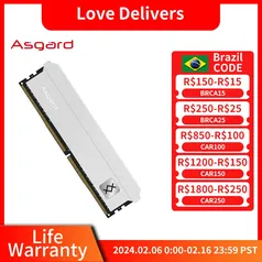 [Imposto Incluso]Memória Ram Asgard T3 3200mhz 40GB (2x16GB + 8GB)