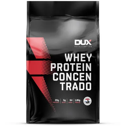 Foto do produto Whey Protein Concentrado - 1,8 Kg - Dux Nutrition, Chocolate Branco