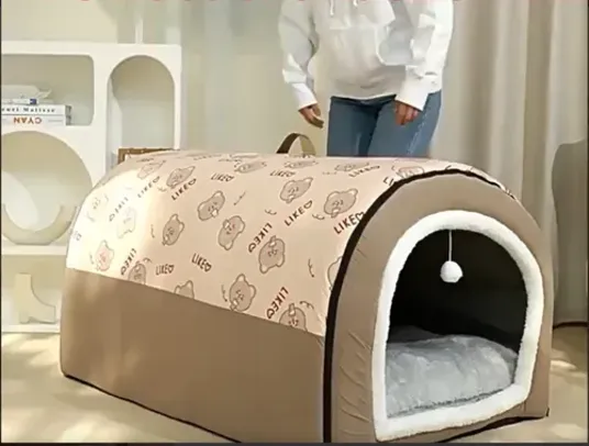 [Com Taxa] Cama de Inverno Quente para Cães, Destacável