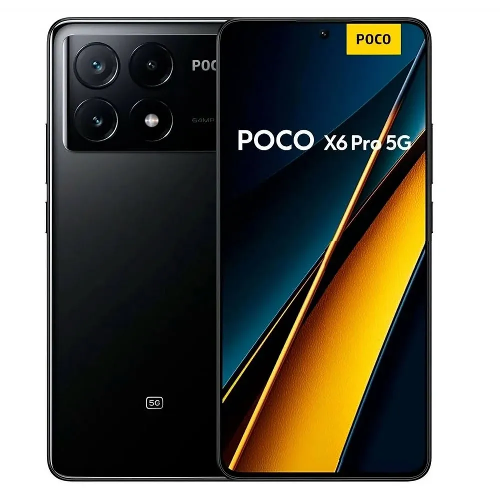 Imagem do produto Smartphone Xiaomi Poco X6 5G 6.67" Octa Core 256GB 8GB Câmera Tripla - Preto - Quadriband