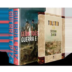 Livro - Kit Box Guerra e Paz + Tolstói