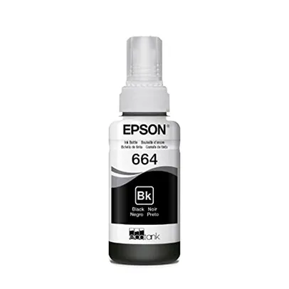 (PRIME) Garrafa de Tinta Original Epson EcoTank T664 Preto - T664120