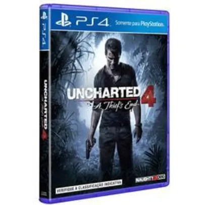 Uncharted 4 PS4  - R$80