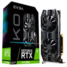 Placa de Vídeo EVGA NVIDIA GeForce RTX 2070 Super KO Gaming, 8GB, GDDR6 - 08G-P4-2072-KR