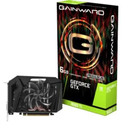 PLACA DE VÍDEO GAINWARD GEFORCE GTX 1660 TI PEGASUS 6GB GDDR6 PCI-EXP