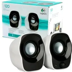 Alto-falantes Logitech Z120 - R$54