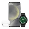 Imagem do produto Galaxy S24+ 512GB - Preto + Galaxy Watch6 Classic Lte 47mm - Preto + Galaxy Buds Fe - Grafite - Combo