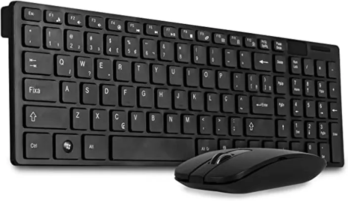 Kit teclado e mouse multimidia BWX