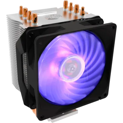 Cooler para Processador Cooler Master Hyper H410R, RGB, 92mm, Intel-AMD, RR-H410-20PC-R1