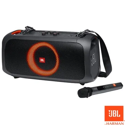 Caixa Bluetooth JBL Partybox On The Go com Potência de 50W