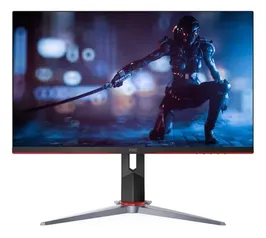 Monitor gamer AOC "HERO" G2 24G2 led 24" preto e vermelho 100V/240V