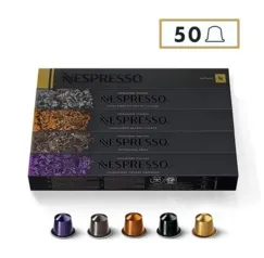 Cápsulas de Café Nespresso Variado - 50 Cápsulas