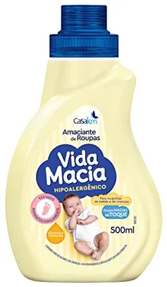 (+ Por - R$ 5,99) Amaciante Vida Macia Glicerina & Camomila 500ml