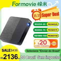 [Brasil] Projetor a laser Fengmi Formovie S5 ALPD, 