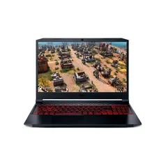 Notebook Gamer Acer Nitro 5 Core i5-11400H 8GB RTX 3050 512GB SSD 17.3 144Hz Windows 11