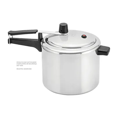 [AME $34,80) Panela de Pressão 4,0L Polida Classic