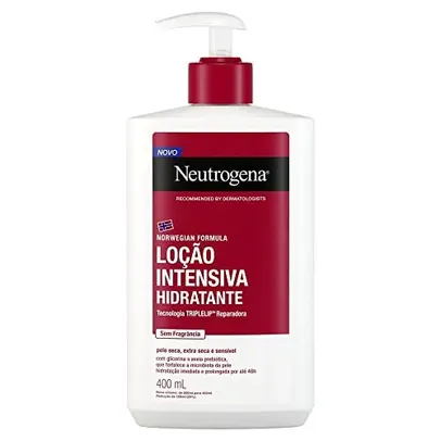 [PRIME] Neutrogena Norwegian Hidratante Corporal Intensivo Sem Fragrância, 400ml