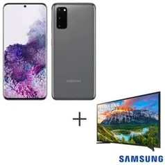 Galaxy S20 Plus + TV 32 Samsung + Relogio Watch Active 2