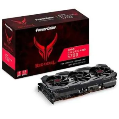 [APP] Placa de Vídeo PowerColor AMD Radeon Red Devil RX5700, 8GB, GDDR6 - AXRX 5700 8GBD6-3DHE/OC