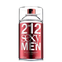 212 Sexy Men Carolina Herrera - Body Spray Masculino 250ml