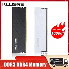 [Taxa Inclusa/Moedas/App] Memória RAM para Desktops DDR4 Kllisre, 32GB (2x16GB) 3200MHz