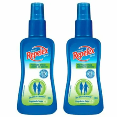 Kit com 2 Repelentes Repelex Family Care Spray 100ml - R$12,90