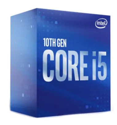 Processador Intel Core i5 10400F 2.90GHz (4.30GHz Turbo), 10ª Geração | R$1.189