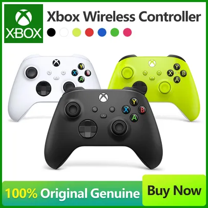 Controle Original sem fio de Xbox Series - Jogue no Console, PC ou Smartphone