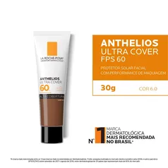 Protetor Solar Facial Anthelios Ultra Cover Cor 6.0 Fps60 30g