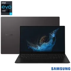 Notebook Samsung Galaxy Book2 Pro, Intel Core i7 -1260P, 16GB, 1TB SSD, Tela 15.6", Full HD AMOLED