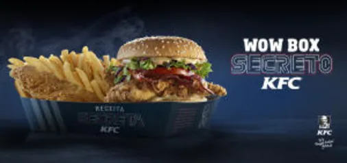 Combo Wow Box Secreto KFC - R$14,90