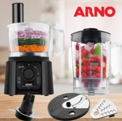 Multiprocessador de Alimentos Arno Preto - Multichef 4 em 1 600W