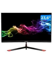 (APP + CLUBE OURO + CUPOM)Monitor Gamer Warrior LED 23.6´ Full HD, Curvo, HDMI/DisplayPort, FreeSync, 144Hz, 1ms - MN101