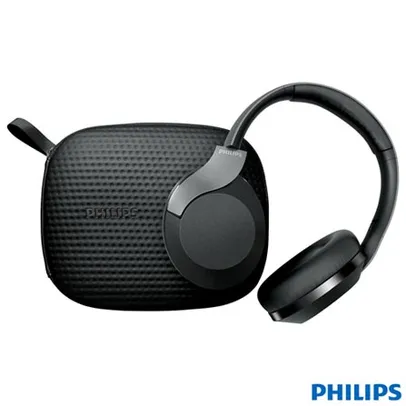 Fone de Ouvido sem Fio Philips Noise-Cancelling Headphone Preto - TAPH