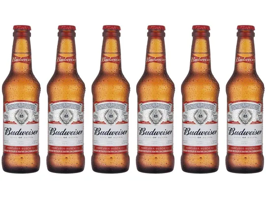 [Magalupay] Cerveja Budweiser Long Neck 330 ml | R$ 2,58