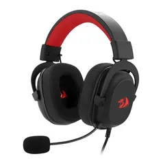 Headset Gamer Redragon Hero, Drivers 53mm, Preto e Vermelho, H530