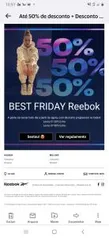 Best Friday Reebok | 20% OFF na compra de duas unidades da categoria Outlet