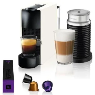 Máquina de Café Nespresso Essenza Mini C30 com Aeroccino e Kit Boas Vindas  - R$332