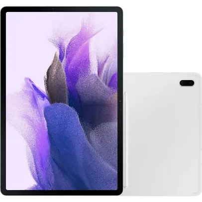 [Reembalado] Tablet Samsung Galaxy Tab S7 FE 128GB 4G Tela 12.4" Android Octa-Core - Prata