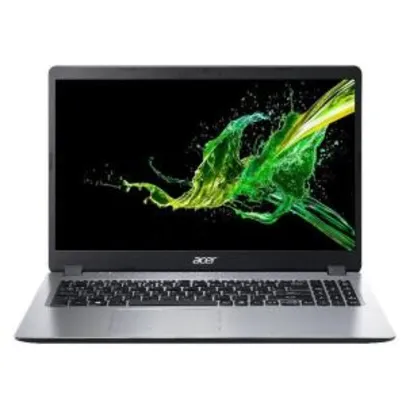 Notebook Acer Aspire 3 A315-54-58H0 Intel Core I5 10° geração 4GB 1TB HD 15,6' Windows 10