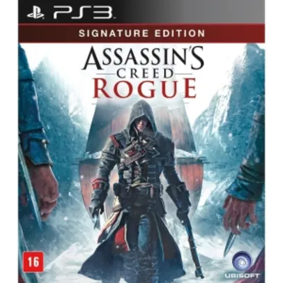 PS3 Assassin's Creed Rogue Signature Edition R$20