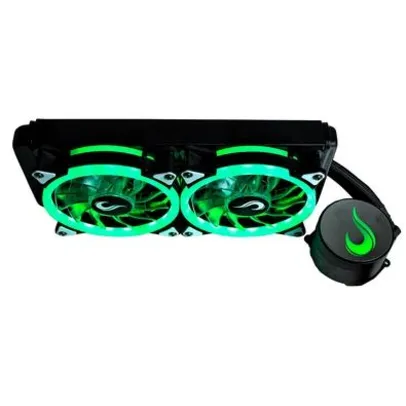 Water Cooler Rise Mode Gamer Black, RGB, 240mm, Preto - RM-WCB-02-RGB