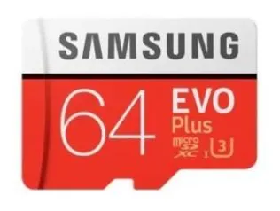 Cartão de memória Samsung UHS-3 64GB Micro SDXC - R$47